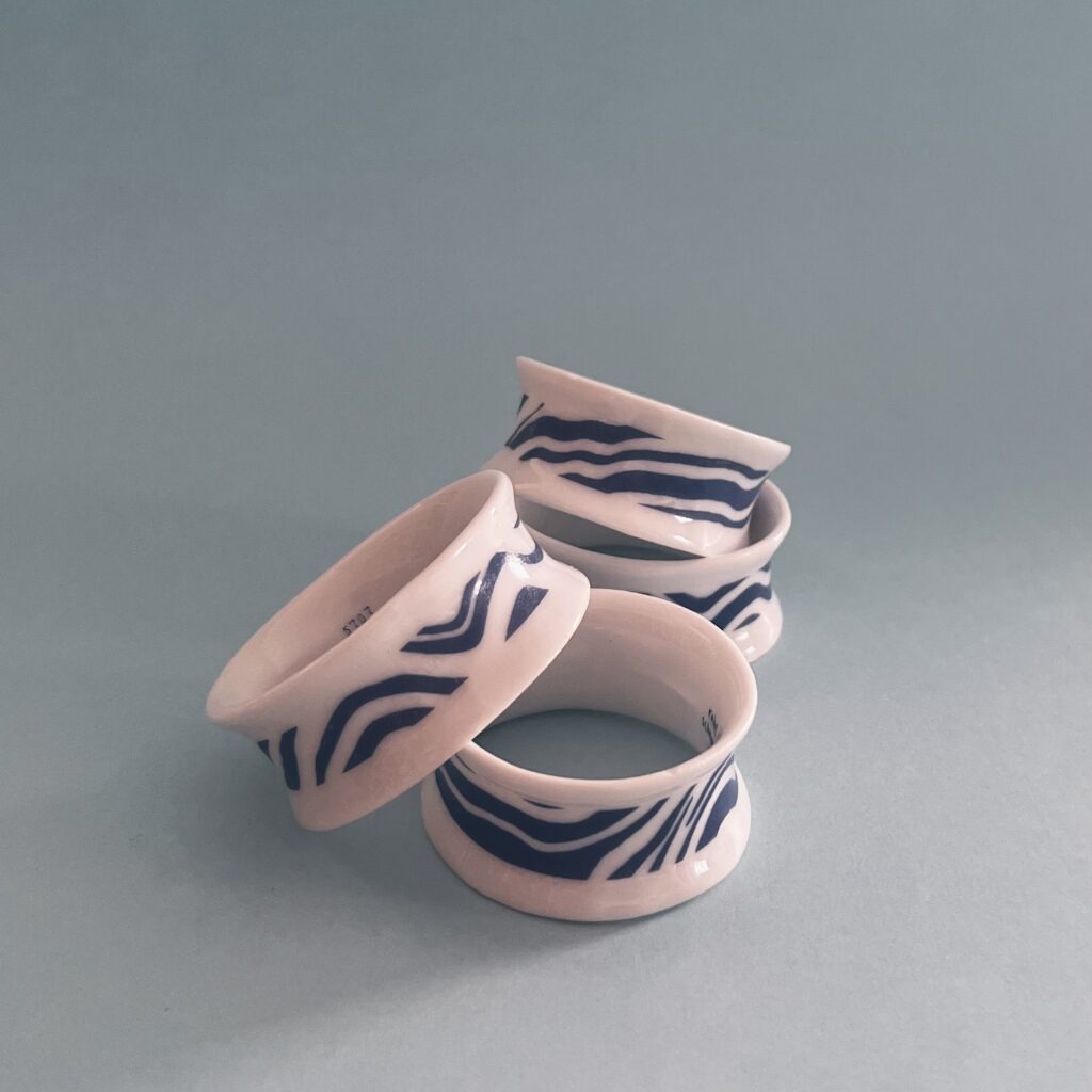 Serviettenringe „Zebra“